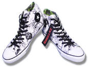View Item Converse / Gorillaz Ltd Edition All Star Hi Canvas Trainer Boot Black & White 